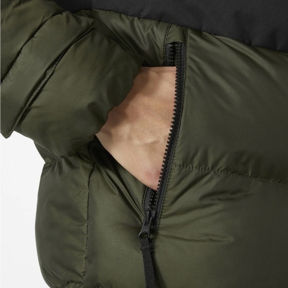 Helly Hansen Womens Explorer Puffy Parka Utility Green  NWT Size XL - Picture 5 of 16